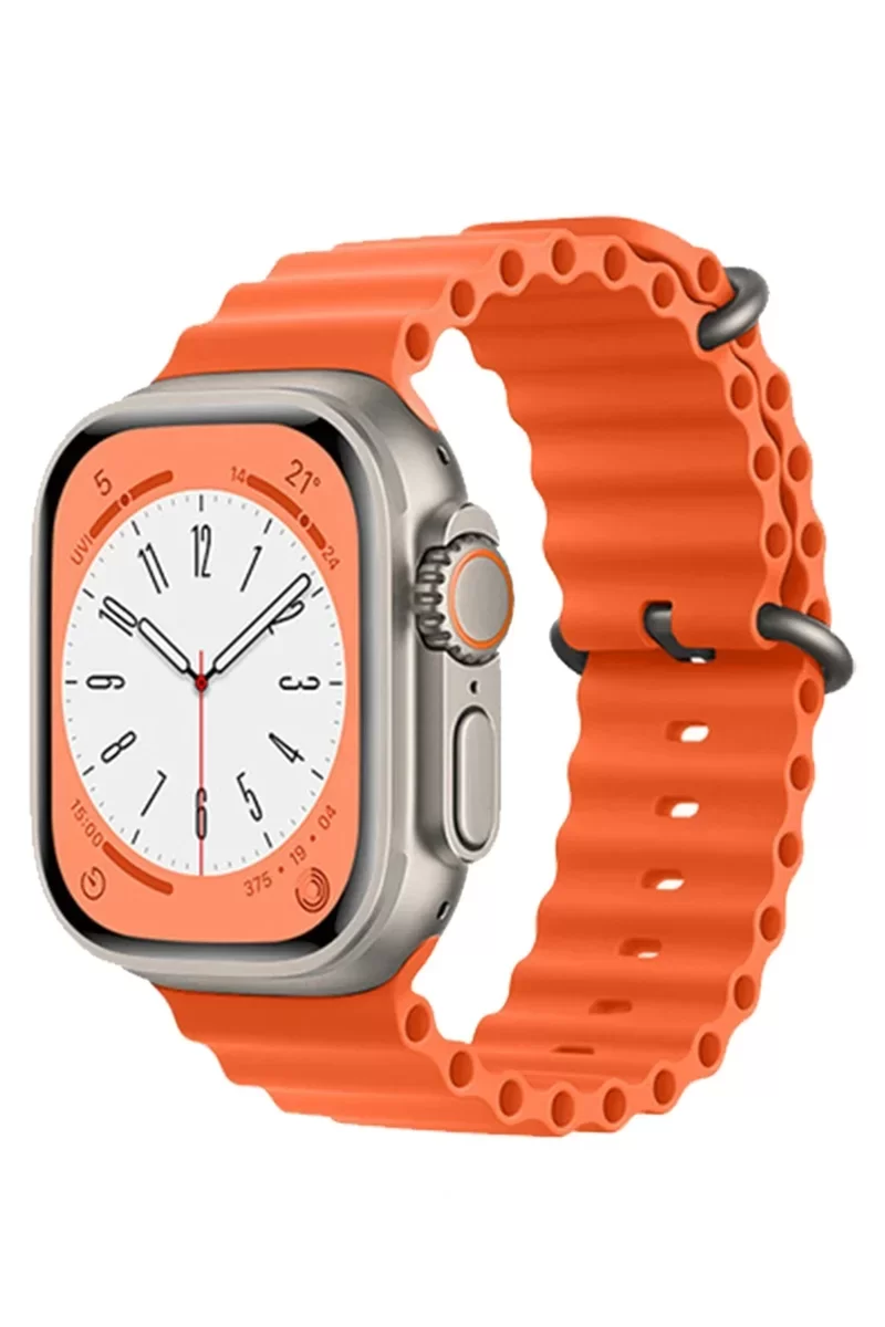 Newface Apple Watch 38mm Ocean Kordon - Turuncu