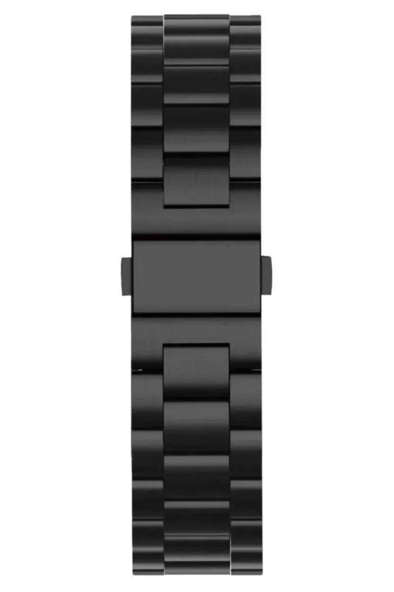 Newface Apple Watch 42mm Metal Baklalı Kordon - Siyah