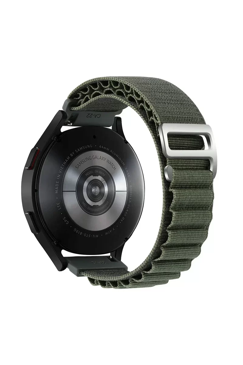 Newface Watch 20mm KR410 Kumaş Kordon - Yeşil
