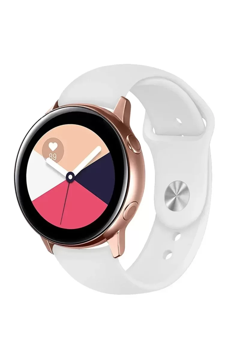 Newface Watch 22mm Klasik Kordon - Beyaz