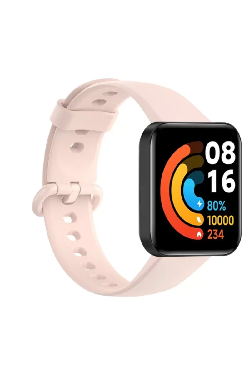 Newface Xiaomi Redmi Watch 2 Klasik Kordon - Pudra
