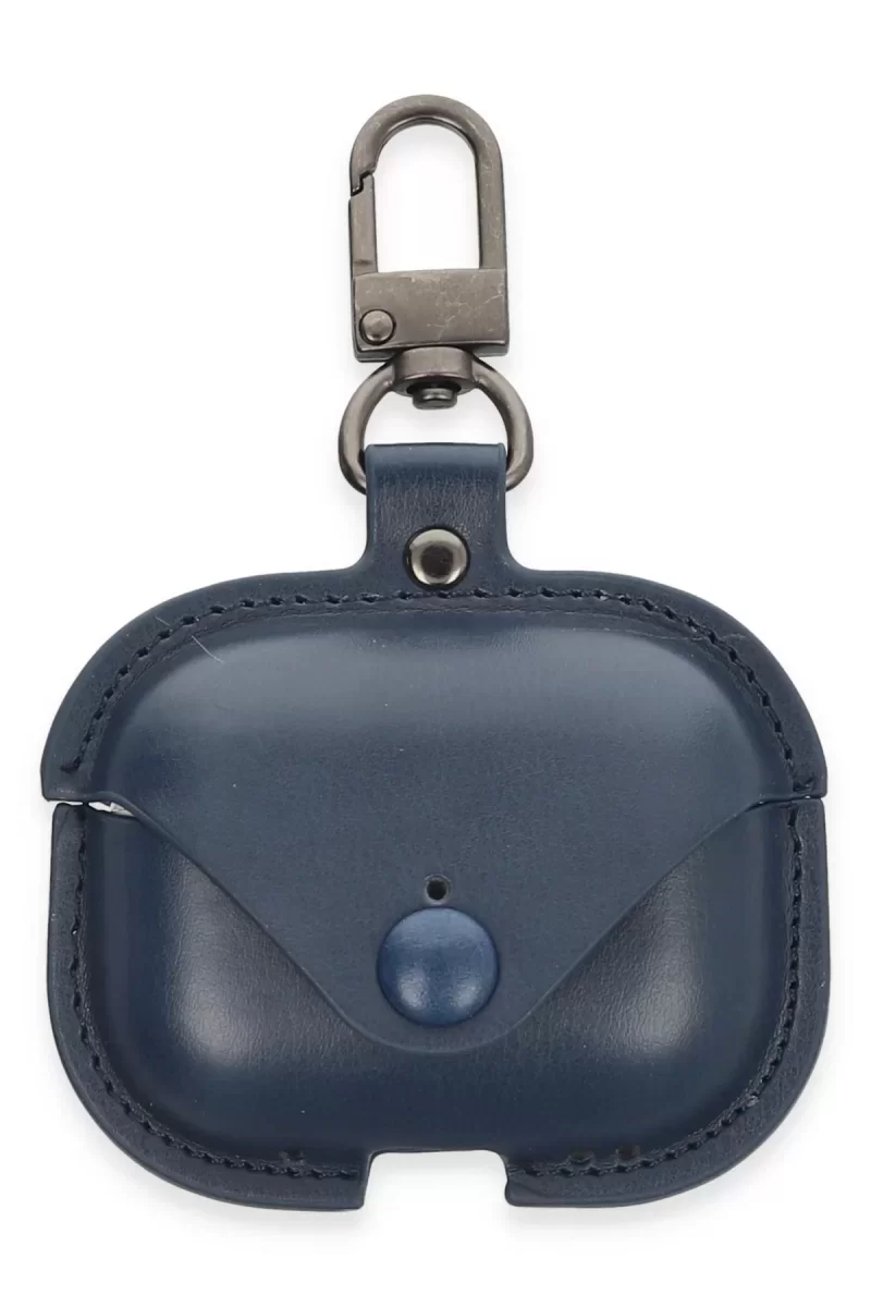 Newface Airpods 3 (3.nesil) Çanta Deri Kılıf - Lacivert