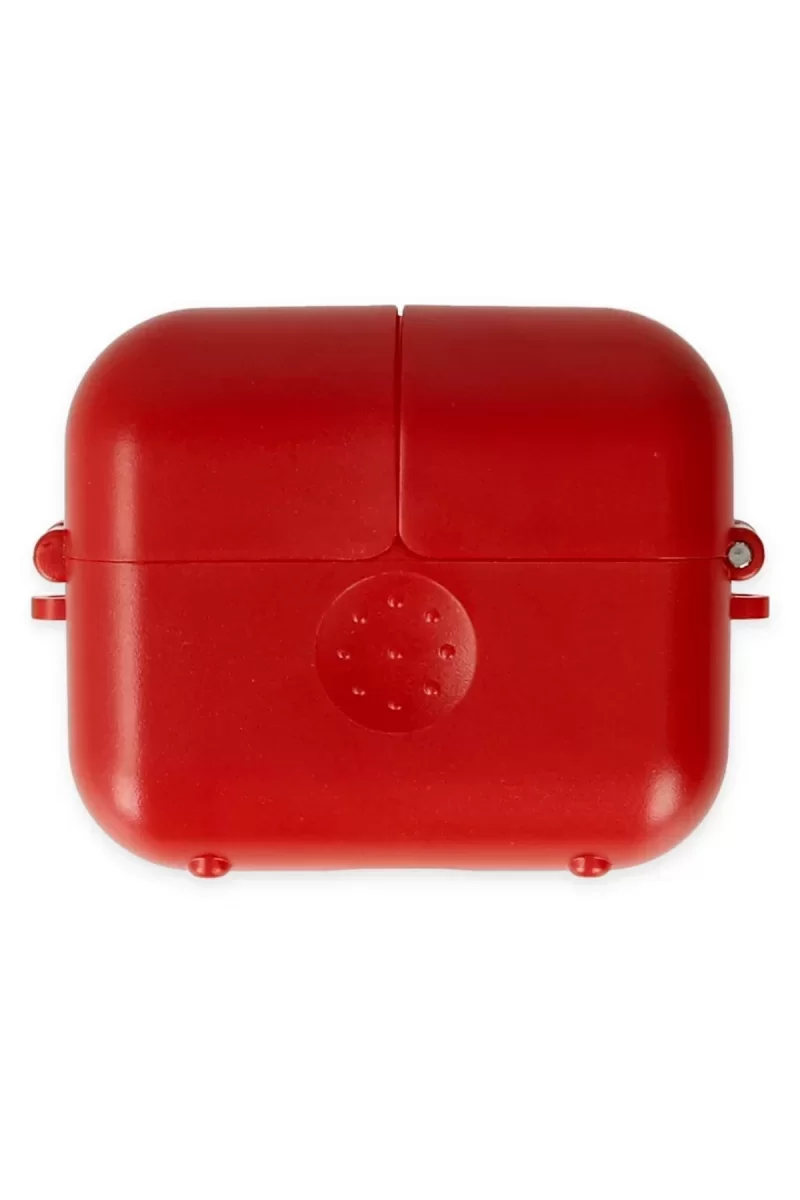 Newface Airpods 3 (3.nesil) Basmalı Kılıf - Kırmızı