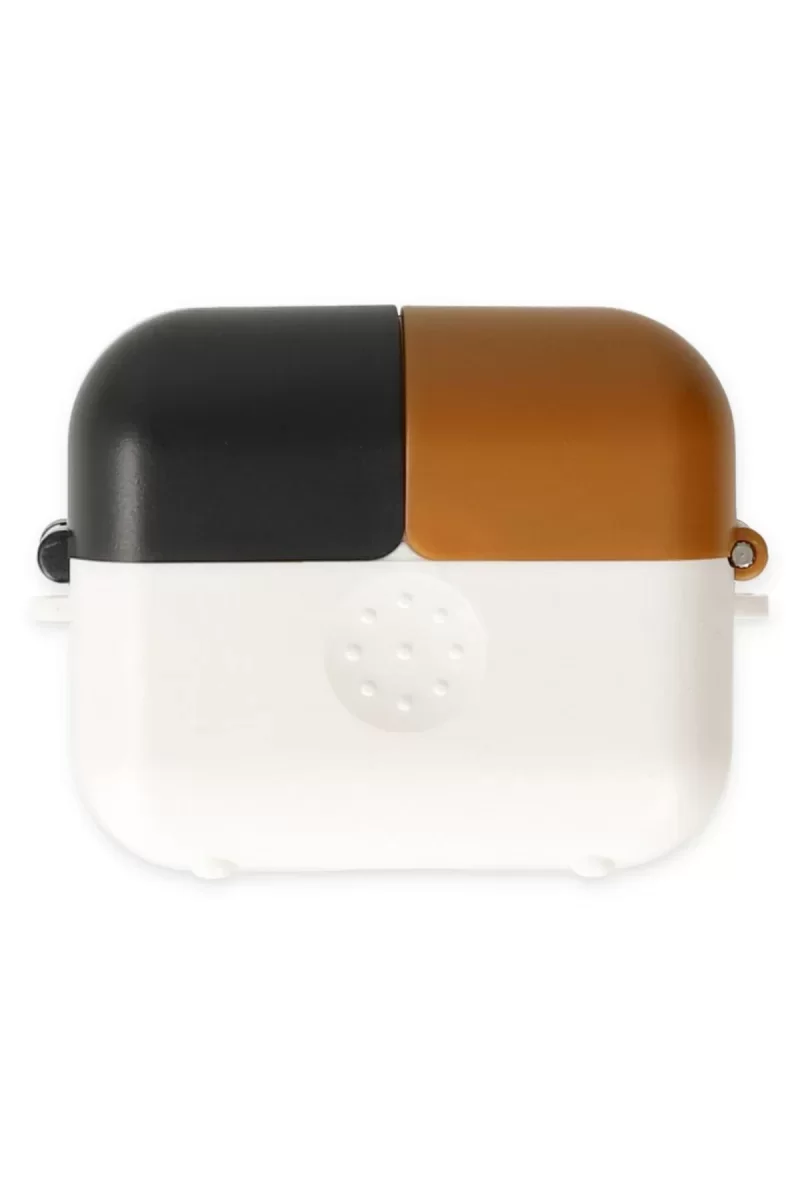 Newface Airpods 3 (3.nesil) Basmalı Kılıf - Beyaz-Siyah-Kahverengi