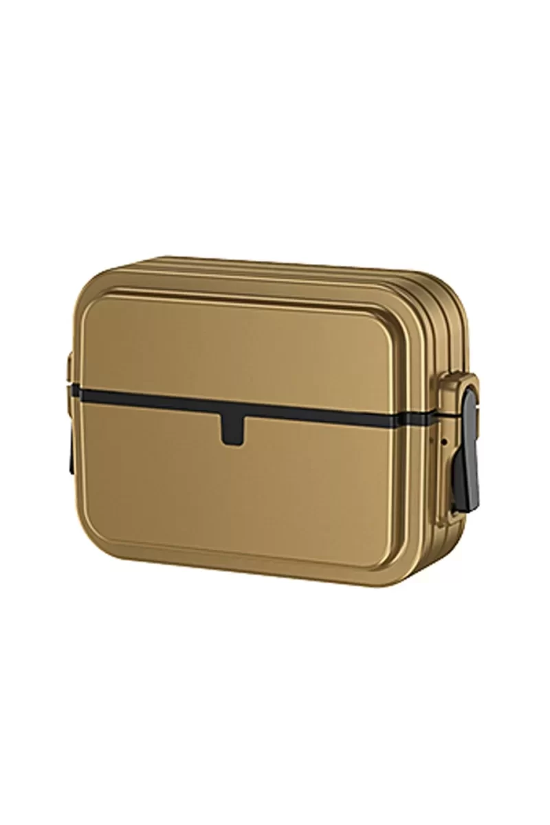 Newface Airpods 3 (3.nesil) 404 Kilitli Kılıf - Gold