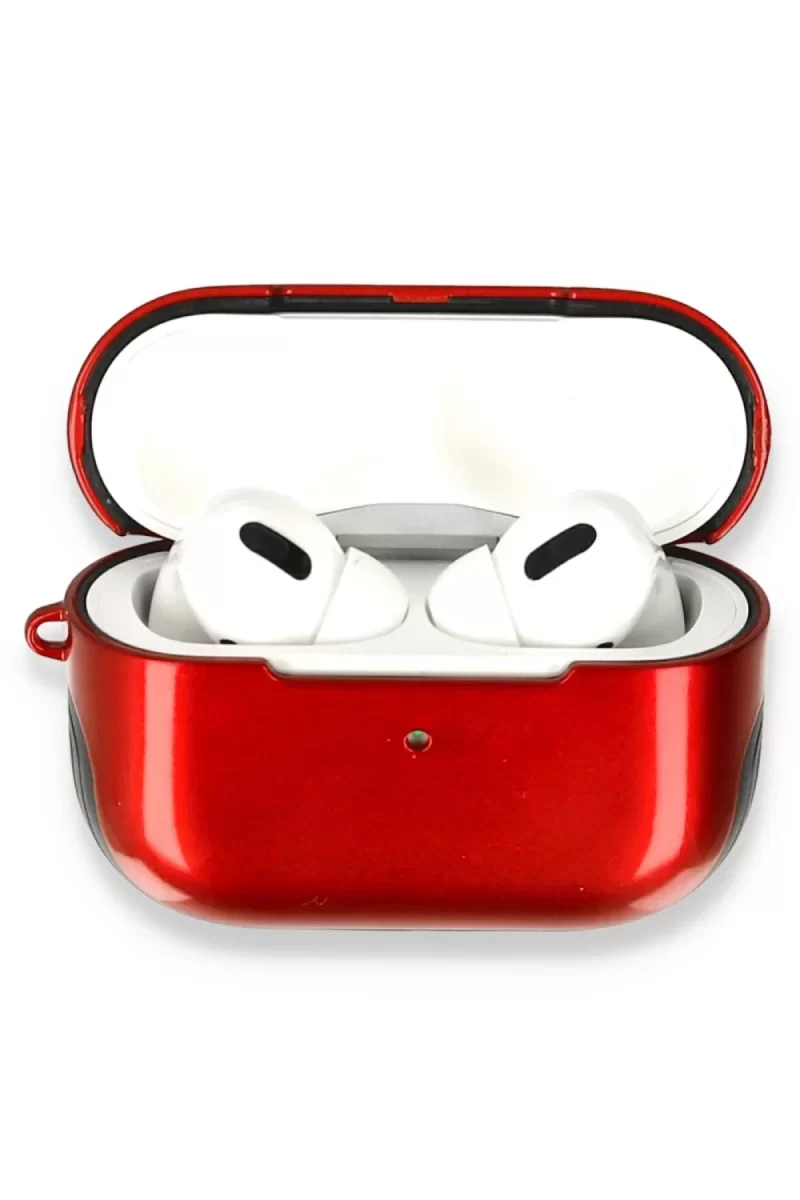 Newface Airpods Pro (1.nesil) 3in1 Kılıf - Kırmızı