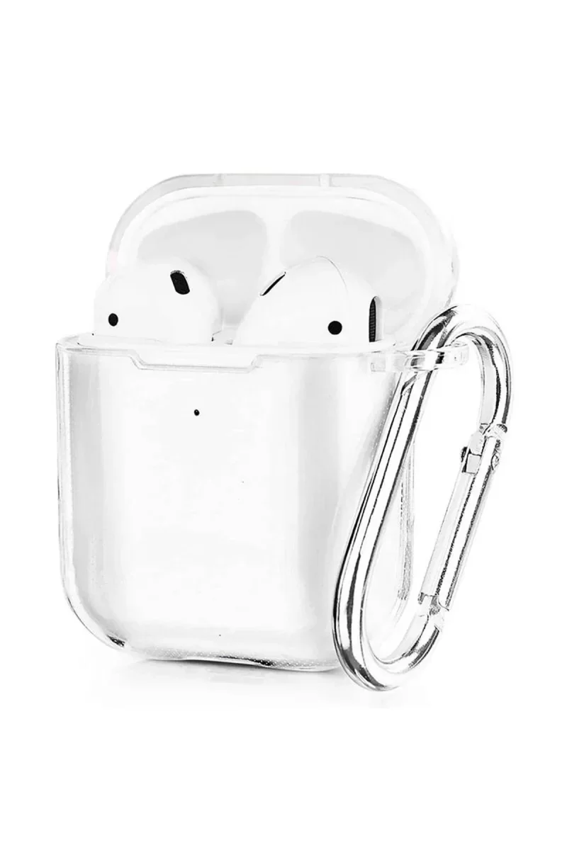 Newface Airpods 2 (2.nesil) Hang Kılıf - Şeffaf