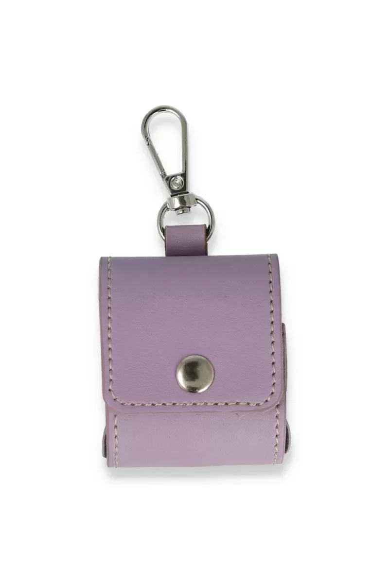 Newface Airpods 2 (2.nesil) Askılı Kılıf - Lila