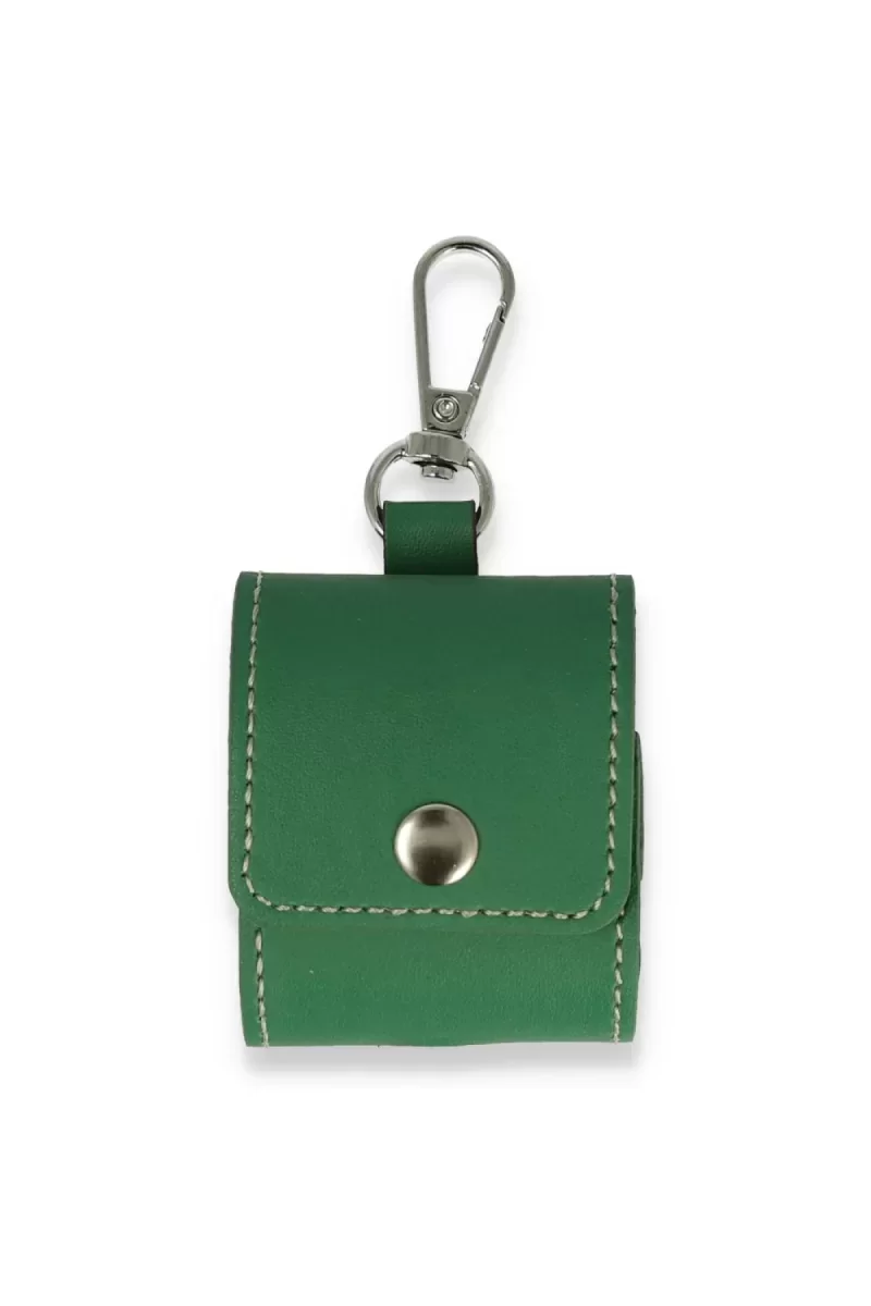 Newface Airpods 2 (2.nesil) Askılı Kılıf - Yeşil