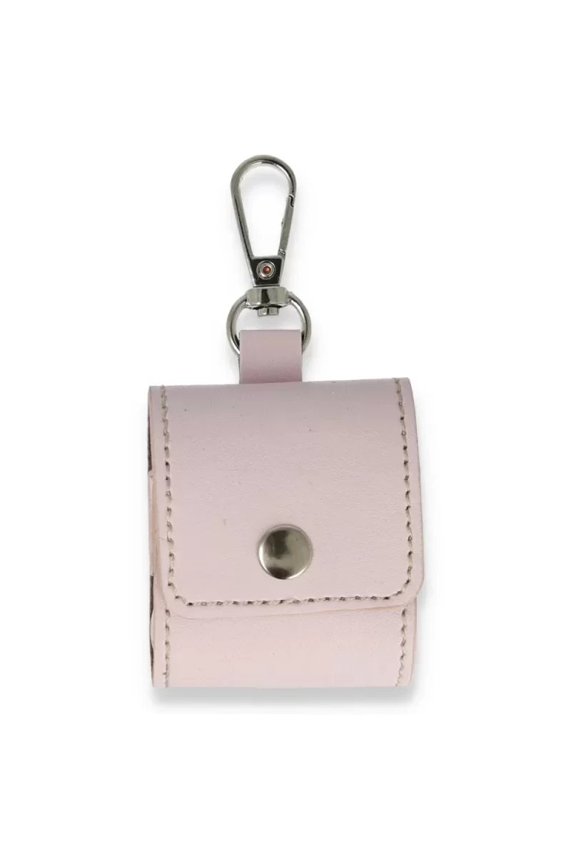 Newface Airpods Pro (1.nesil) Askılı Kılıf - Pudra