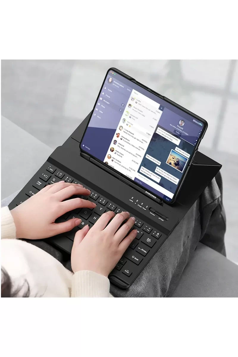 Newface Universal Universal Kılıf Fold Klavye - Siyah