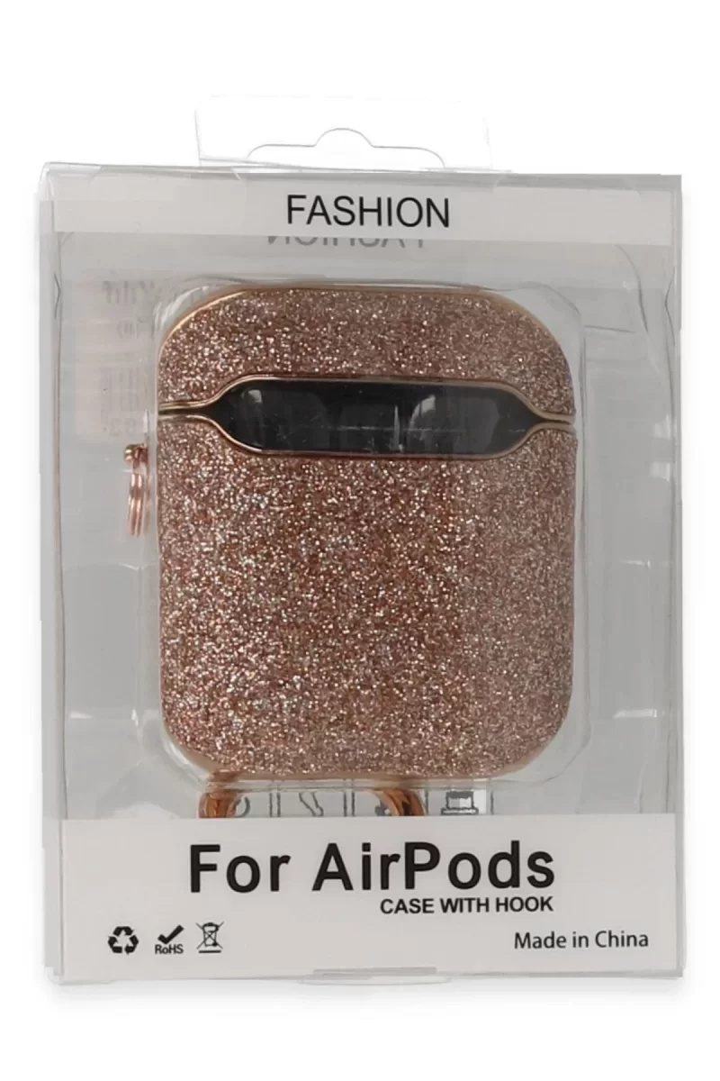 Newface Airpods 2 (2.nesil) Spell Simli Kılıf - Rose Gold