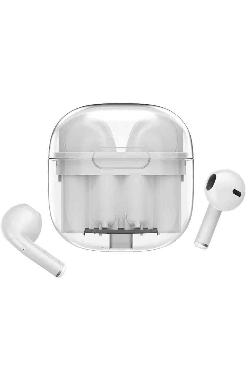 Newface LS-09 Bluetooth 5.3 TWS Kablosuz Airpods Kulaklık - Gümüş