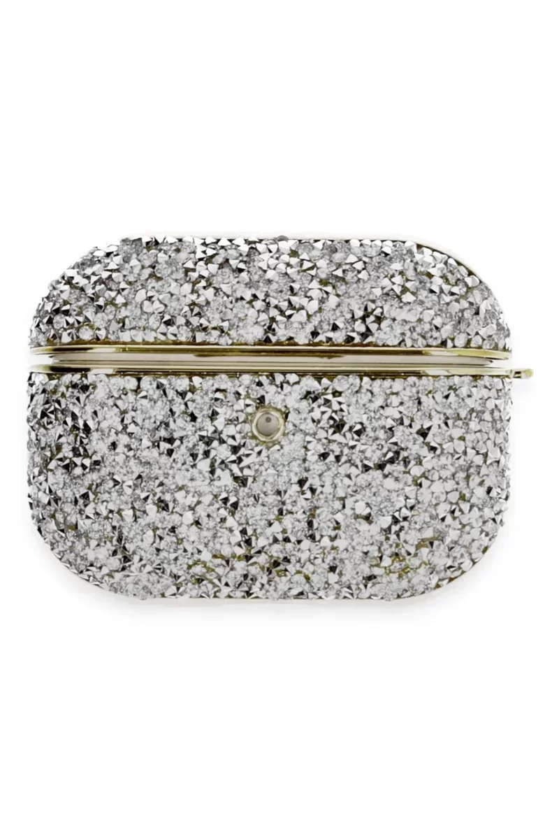 Newface Airpods Pro 2 (2.nesil) Luz Taşlı Kılıf - Mavi