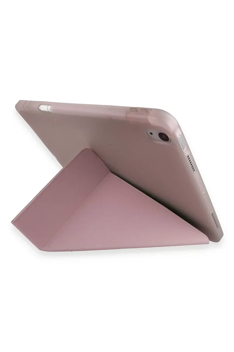 Newface Huawei Honor Pad 9 Kılıf Kalemlikli Mars Tablet Kılıfı - Rose Gold