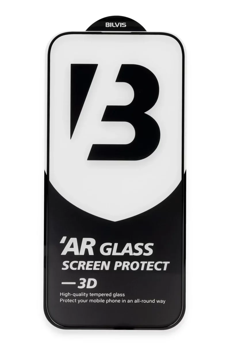 Newface iPhone 16 Pro Max Bilvis 3D Mat Cam Ekran Koruyucu