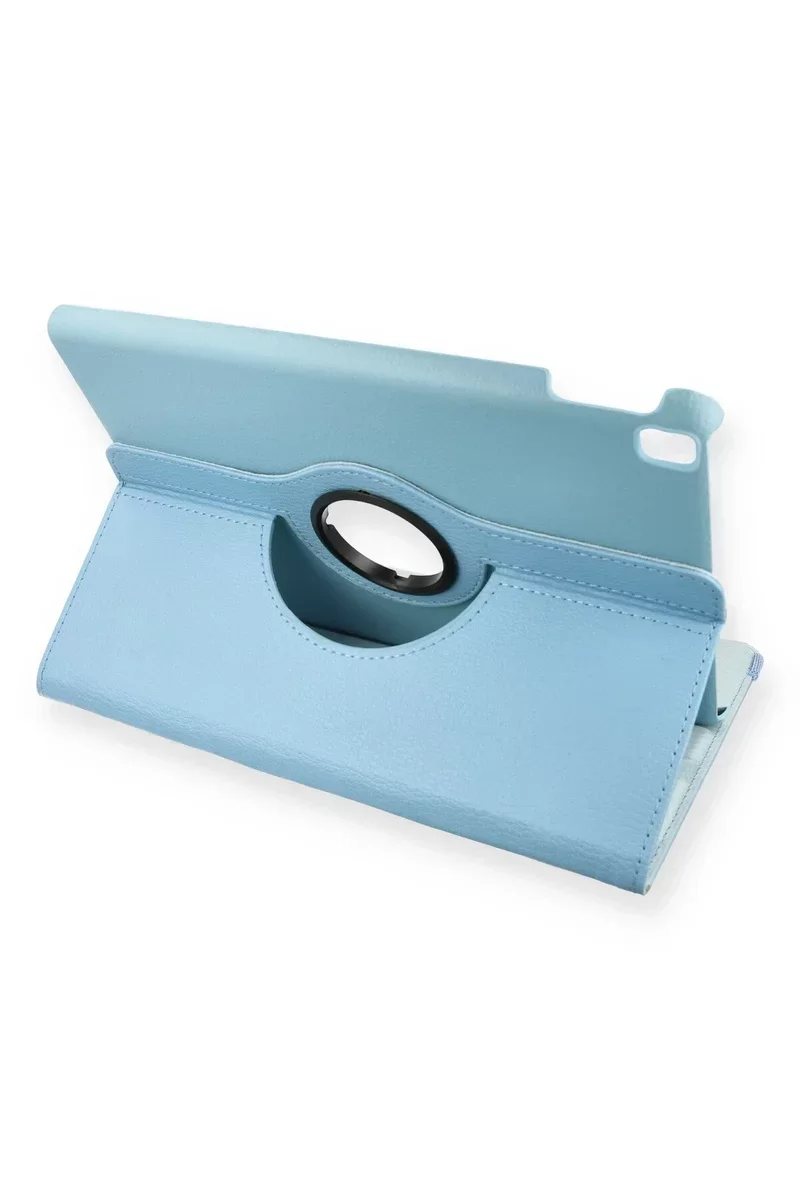 Newface iPad Pro 13 (2024) Kılıf 360 Tablet Deri Kılıf - Turkuaz