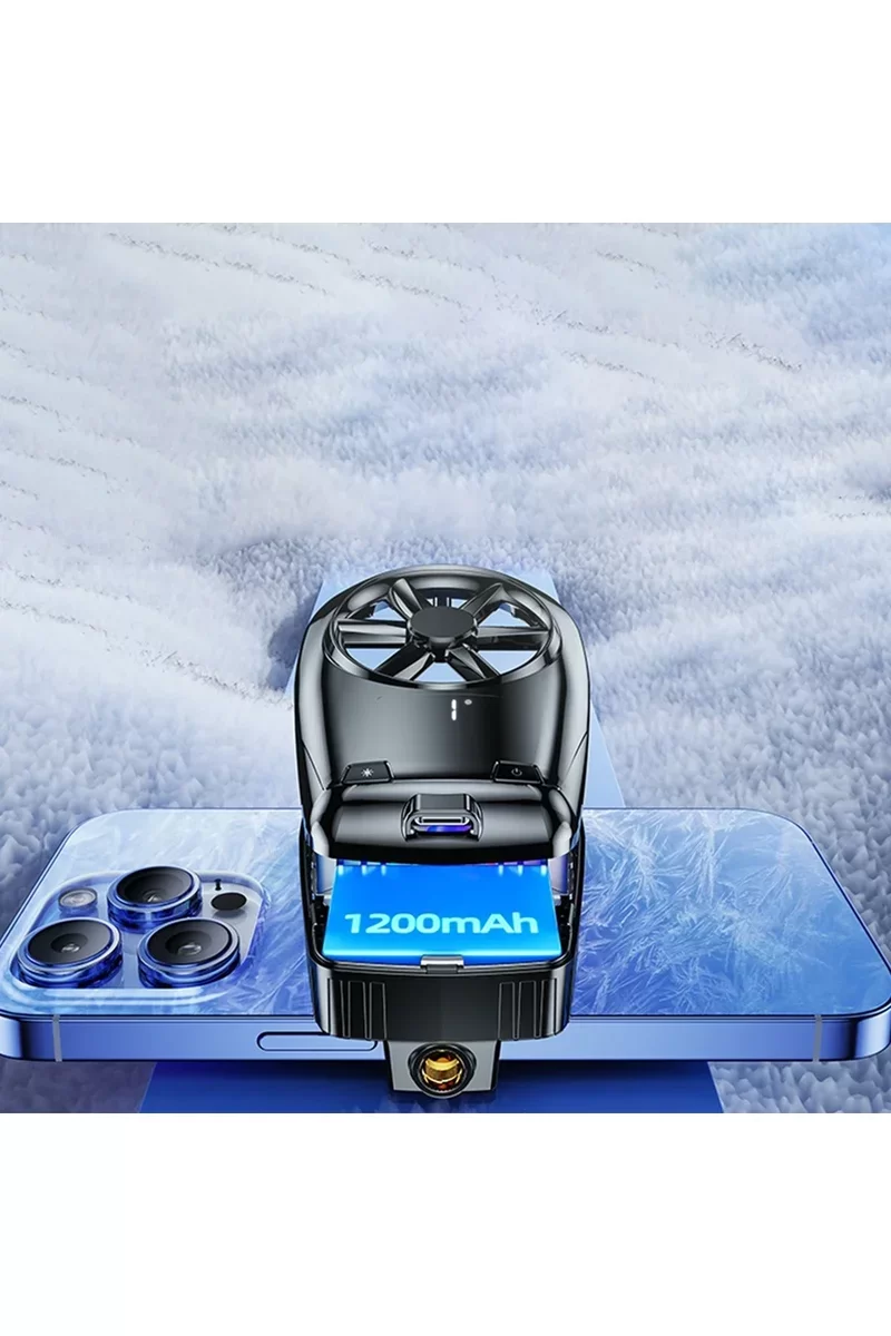 Newface X110 Radyatör Telefon Soğutucu Fan - Siyah