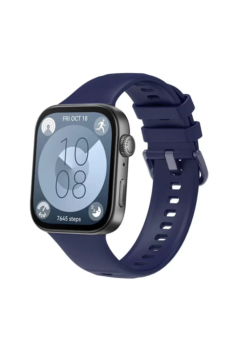Newface Huawei Watch Fit 3 Klasik Kordon - Lacivert