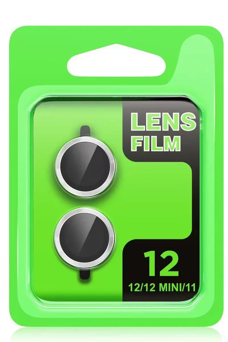 Newface iPhone 12 Raze Metal Kamera Lens - Mavi