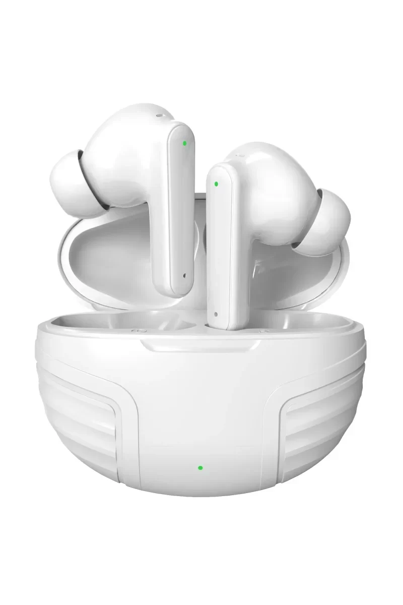 Newface LS-19 Aktif Gürültü Engelleyici Özellikli Bluetooth 5.4 Kablosuz Airpods Kulaklık - Beyaz