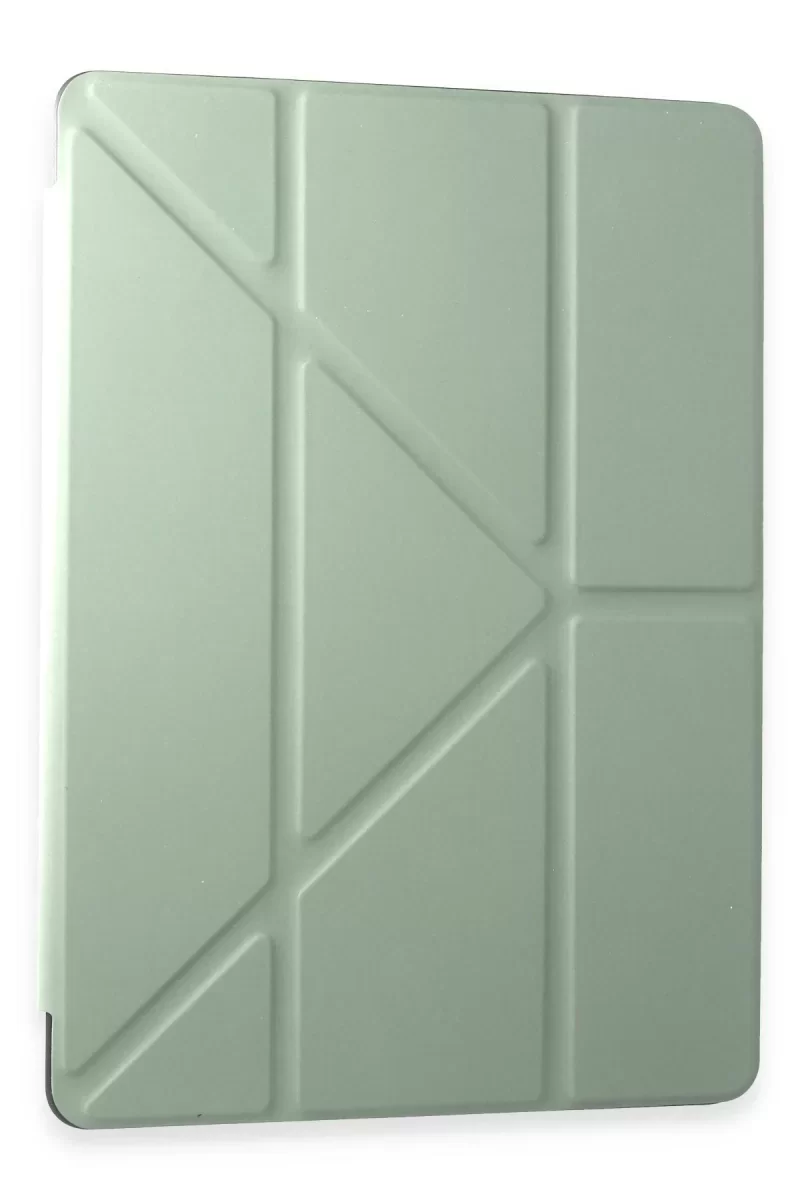 Newface Samsung Galaxy Tab A9 Kılıf Kalemlikli Mars Tablet Kılıfı - Açık Yeşil