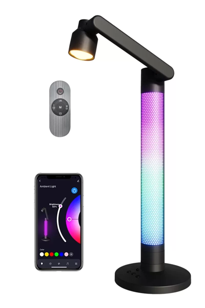 Newface HFW002 RGB Masaüstü Dekoratif Lamba - Siyah