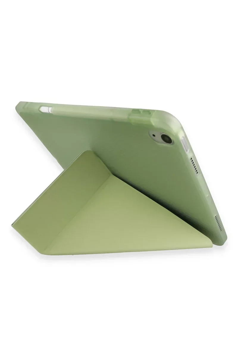 Newface Huawei Honor Pad 9 Kılıf Kalemlikli Mars Tablet Kılıfı - Açık Yeşil