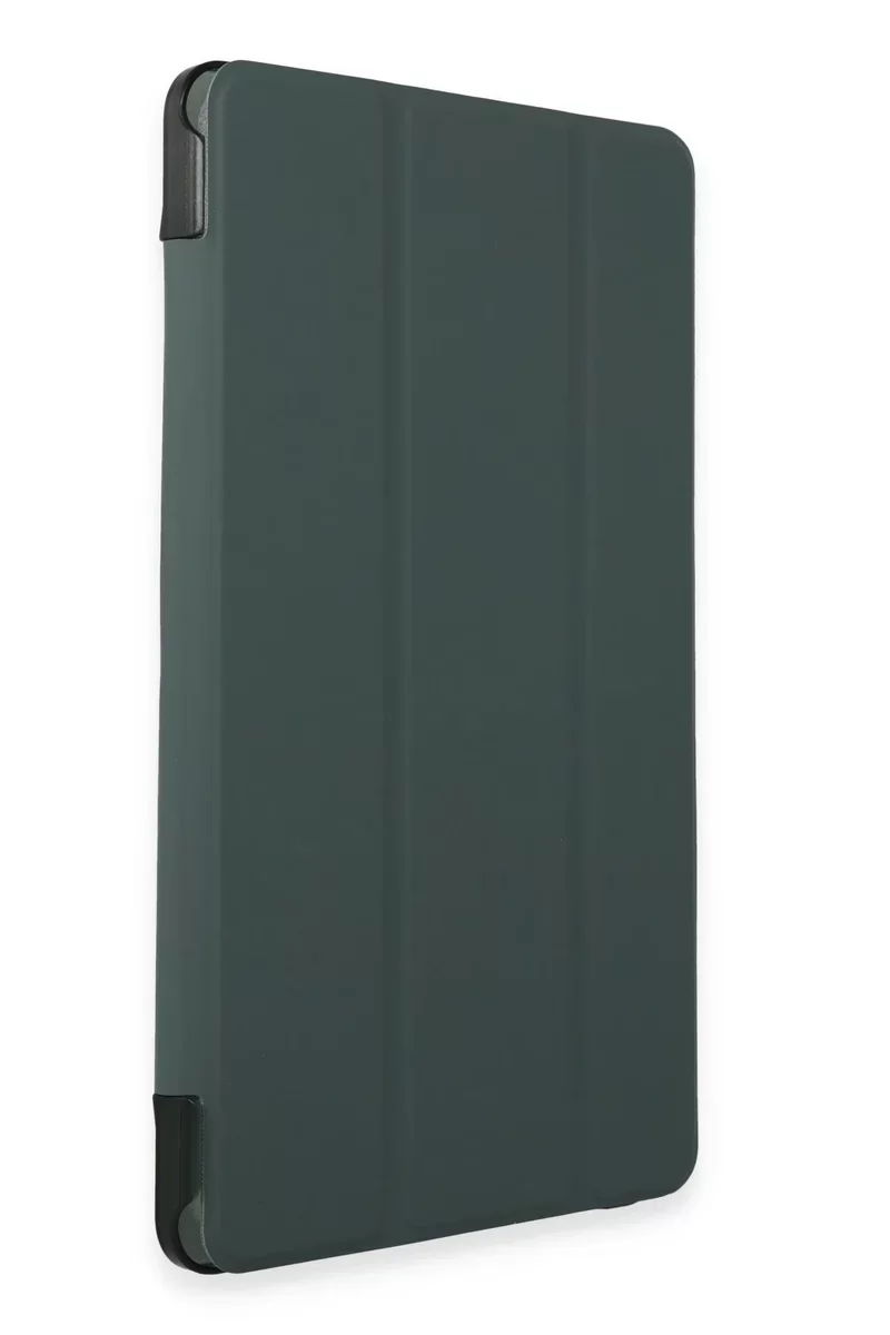 Newface Samsung Galaxy X510 Tab S9 FE 11 Kılıf Tablet Smart Kılıf - Koyu Yeşil