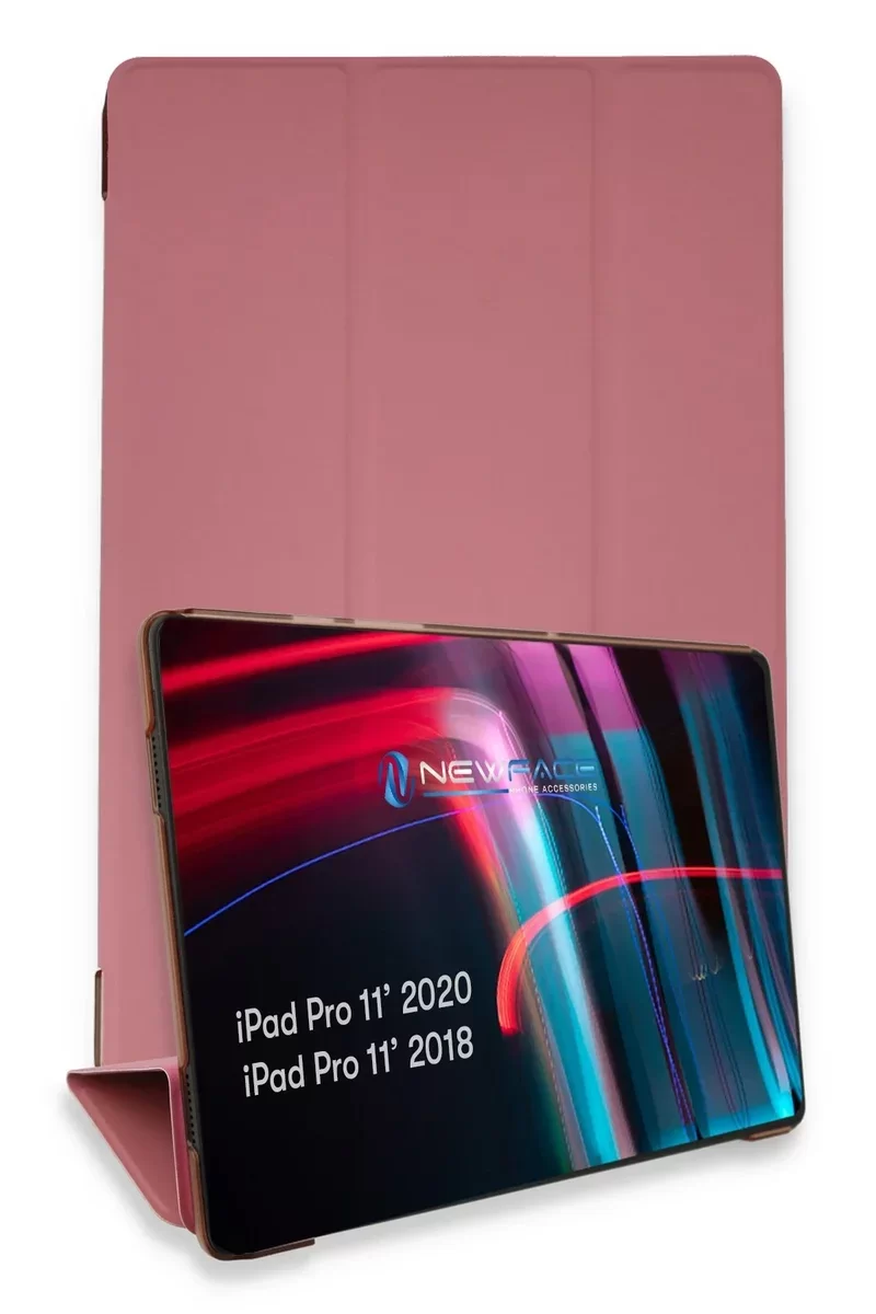 Newface iPad 2022 10.9 (10.nesil) Kılıf Tablet Smart Kılıf - Pembe