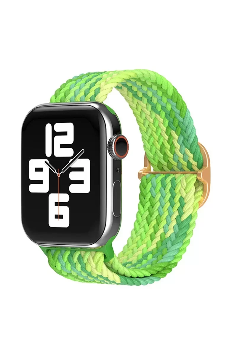 Newface Apple Watch 38mm Star Kordon - Turkuaz-Yeşil