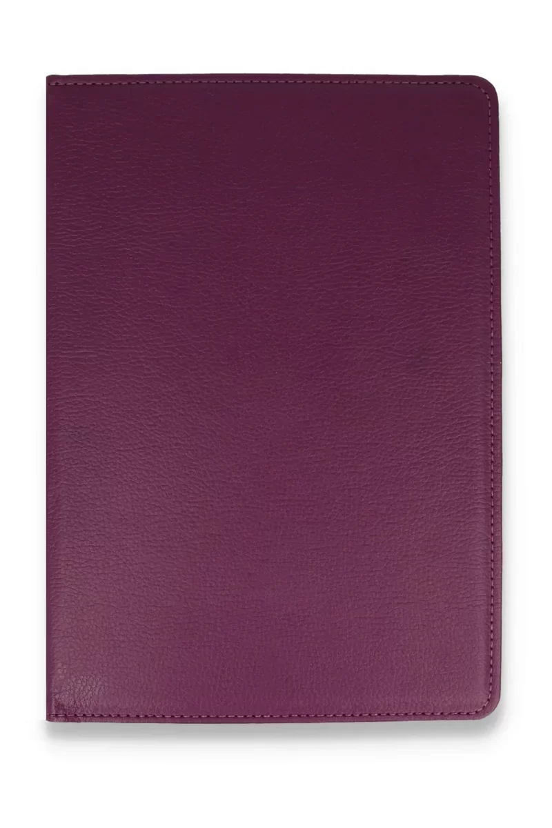 Newface Huawei MatePad SE Kılıf 360 Tablet Deri Kılıf - Mürdüm