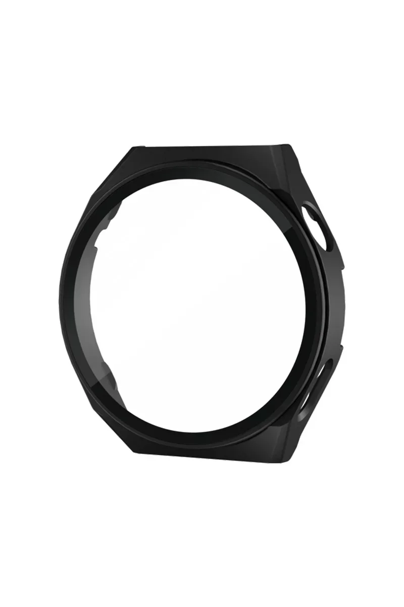 Newface Huawei Watch GT2 42mm Dota Camlı Kasa Ekran Koruyucu - Siyah