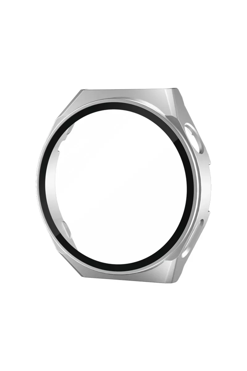 Newface Huawei Watch GT3 42mm Dota Camlı Kasa Ekran Koruyucu - Gümüş