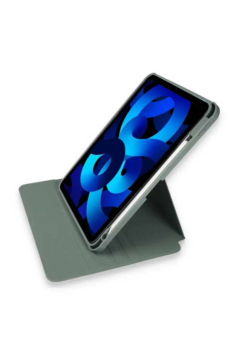 Newface iPad 10.2 (7.nesil) Kılıf Starling 360 Kalemlikli Tablet Kılıf - Koyu Yeşil