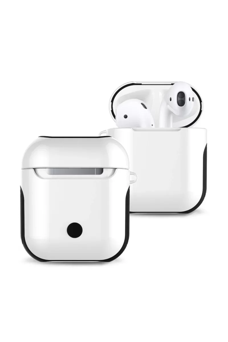 Newface Airpods 2 (2.nesil) 3in1 Kılıf - Beyaz