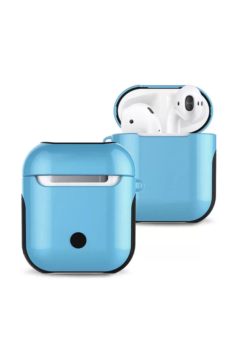 Newface Airpods 2 (2.nesil) 3in1 Kılıf - Mavi