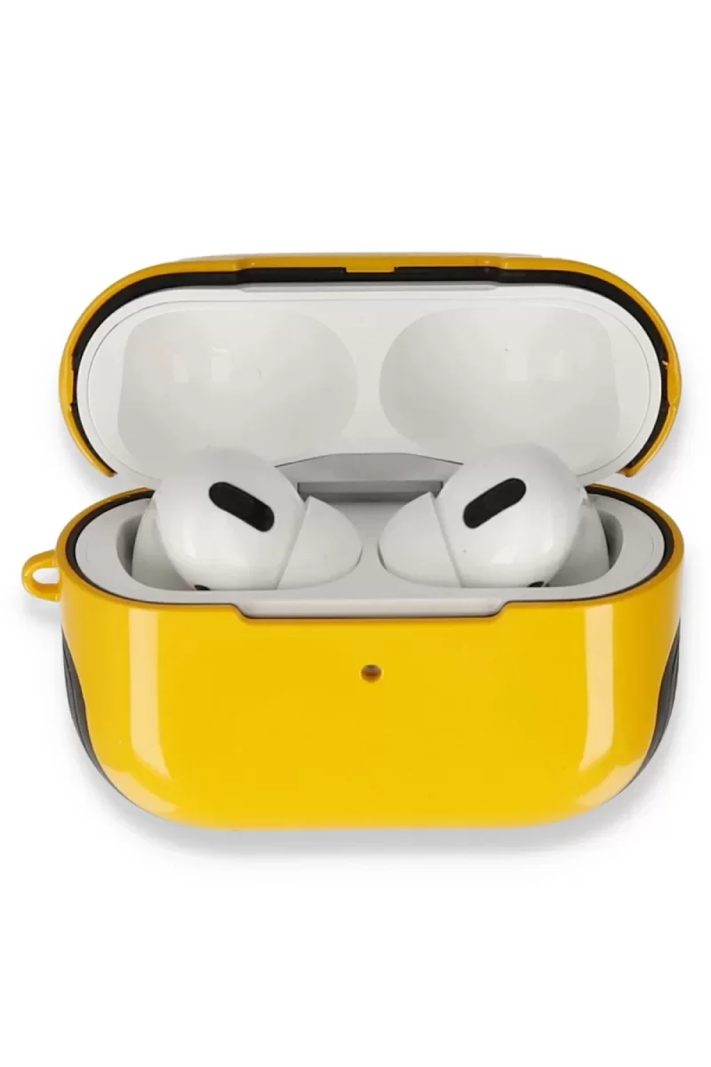 Newface Airpods 3 (3.nesil) 3in1 Kılıf - Sarı