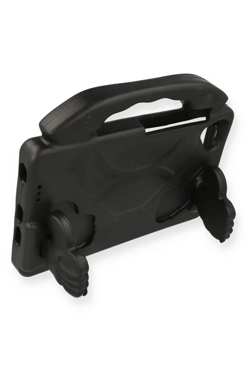 Newface Samsung Galaxy X200 Tab A8 10.5 Kılıf Like Stantlı Tablet Silikon - Siyah