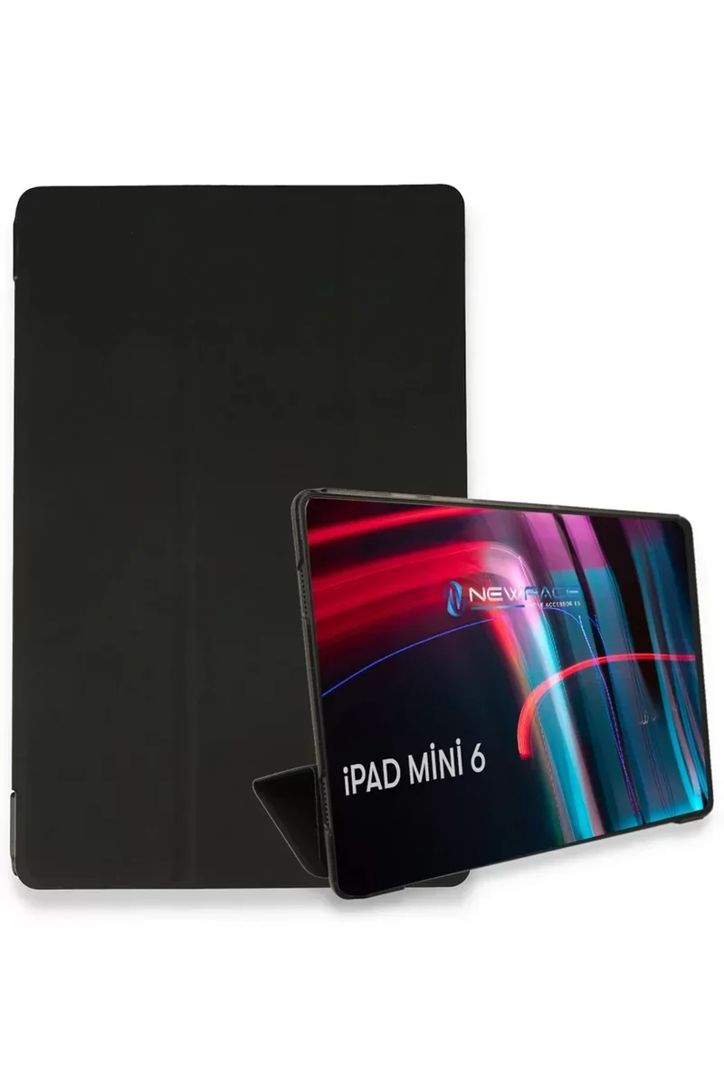 Newface iPad Mini 6 Kılıf Tablet Smart Kılıf - Siyah