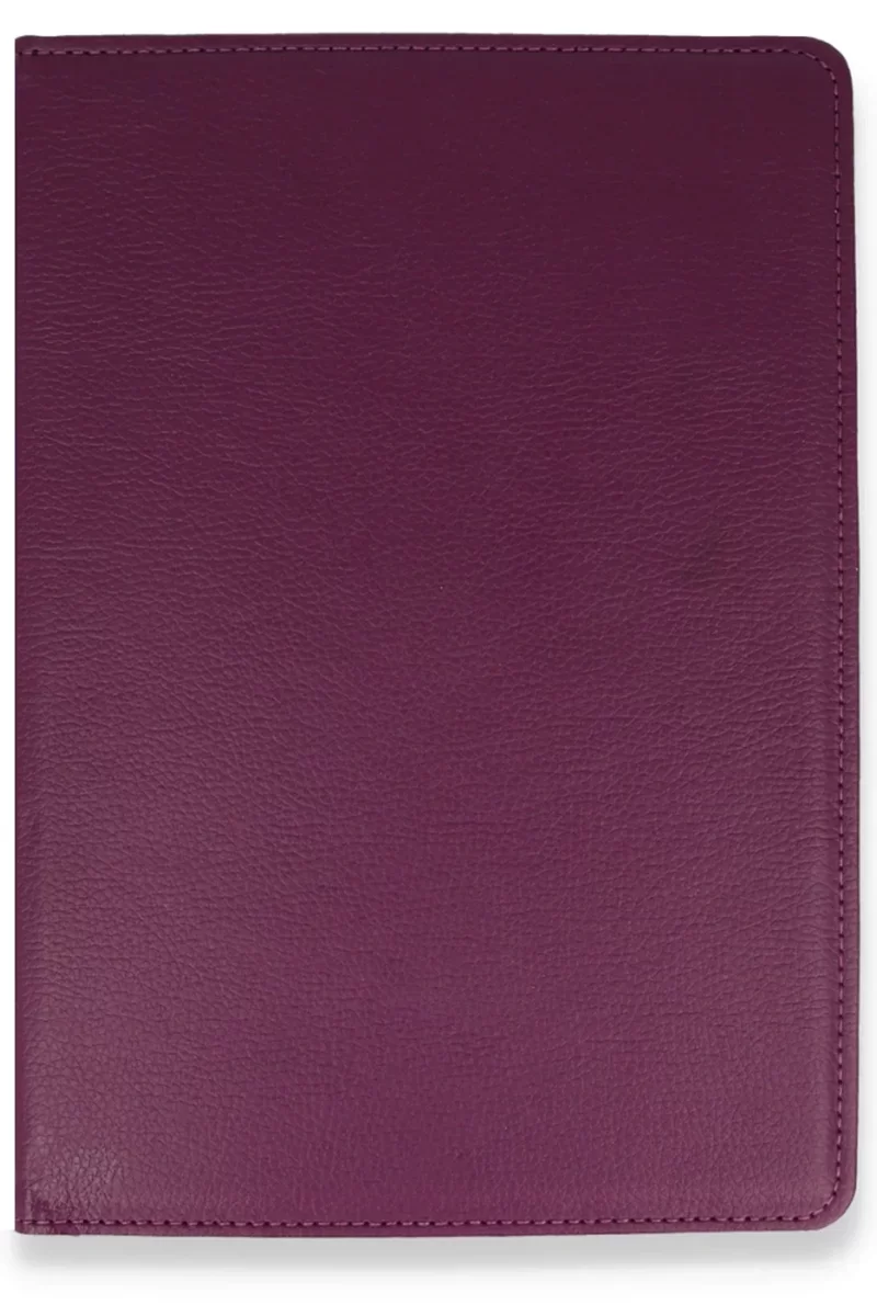 Newface Huawei MediaPad T5 10 Kılıf 360 Tablet Deri Kılıf - Mürdüm