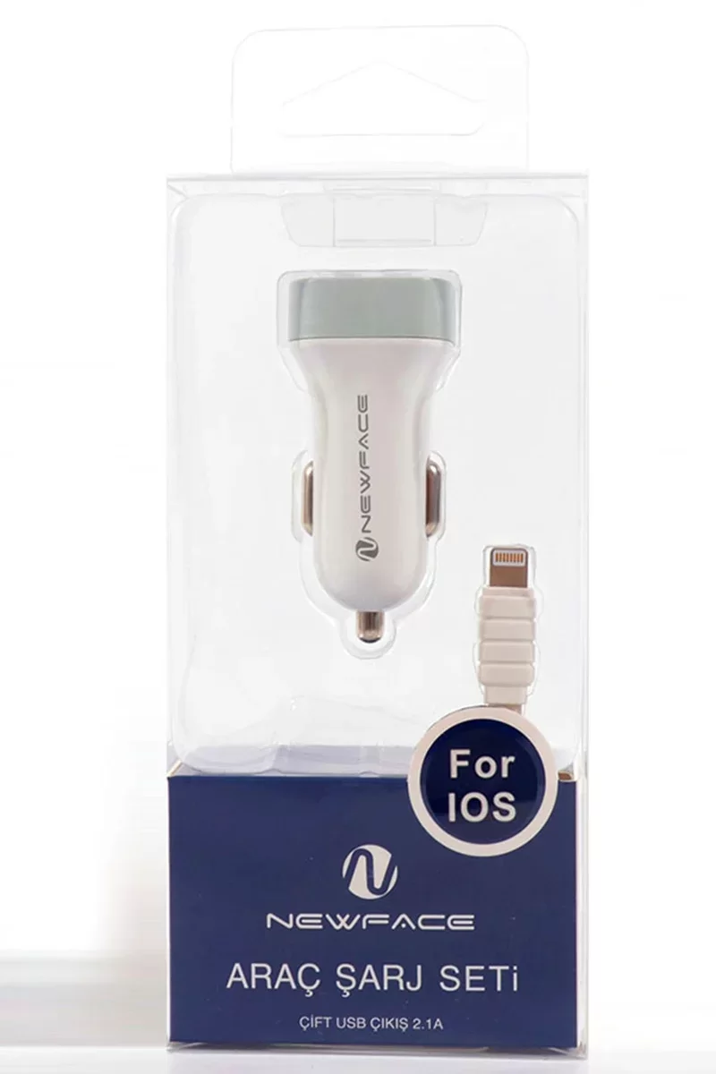 Newface C17 Lightning 2.1A Araç Şarjı