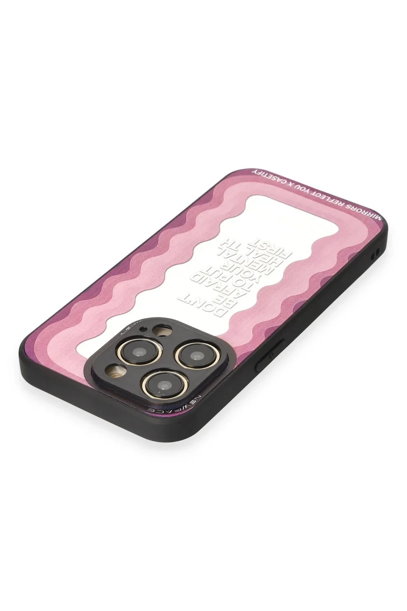 Newface iPhone 12 Pro Kılıf Mirror Desenli Kapak - Mirror - 11