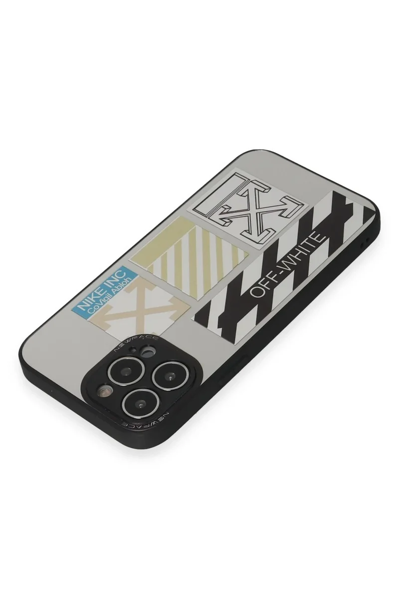 Newface iPhone 14 Pro Kılıf Mirror Desenli Kapak - Mirror - 6
