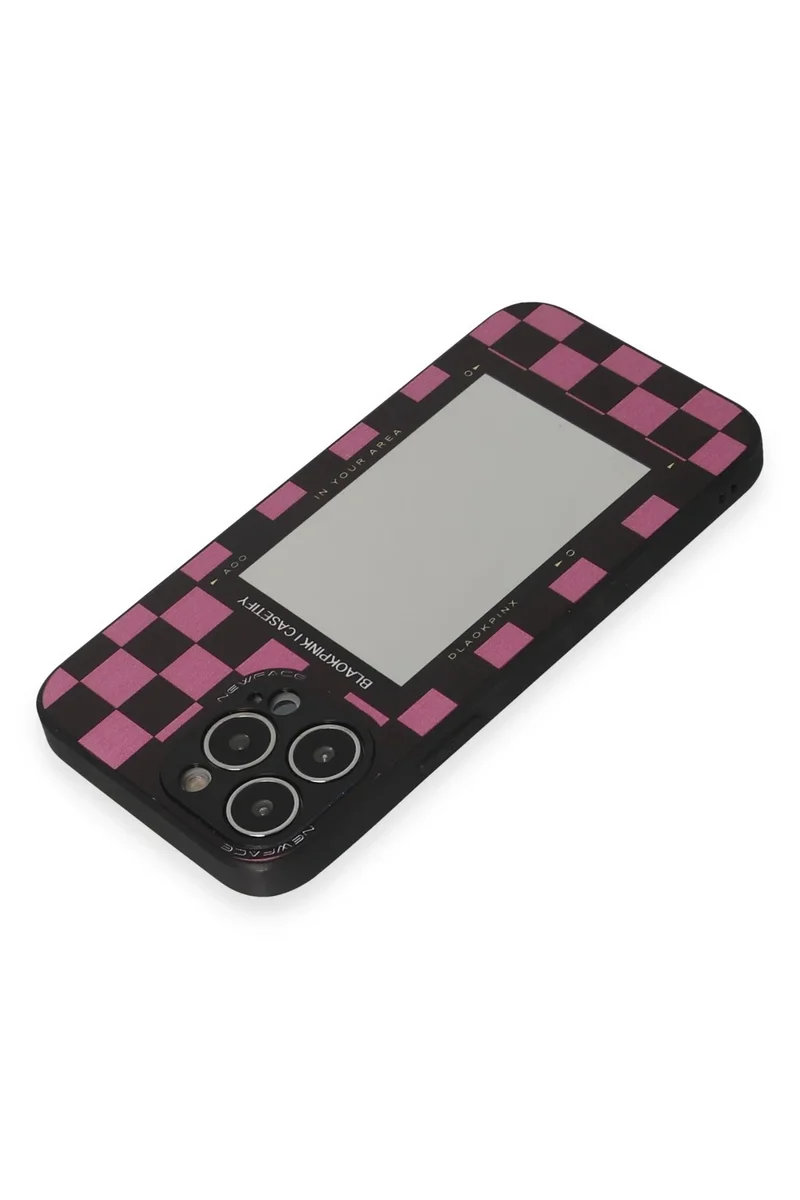 Newface iPhone 14 Pro Kılıf Mirror Desenli Kapak - Mirror - 8