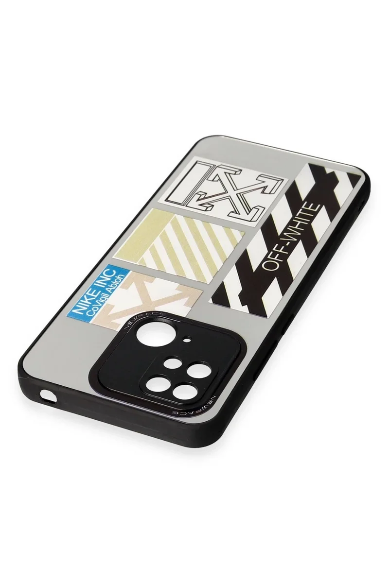 Newface Xiaomi Redmi 10C Kılıf Mirror Desenli Kapak - Mirror - 6