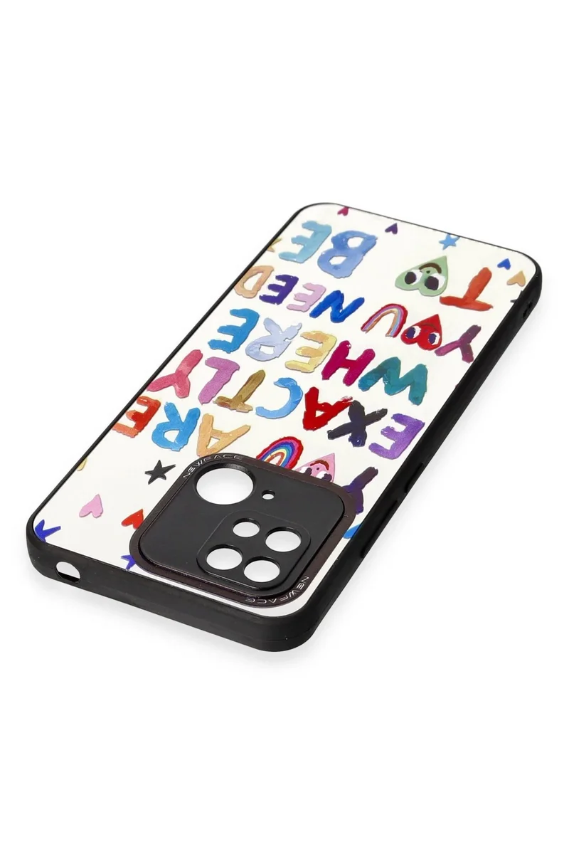 Newface Xiaomi Redmi 10C Kılıf Mirror Desenli Kapak - Mirror - 10