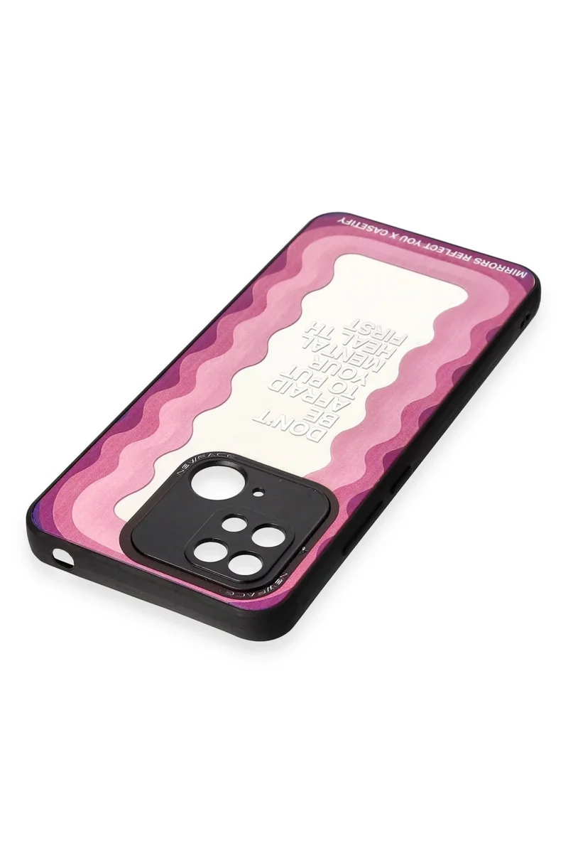Newface Xiaomi Redmi 10C Kılıf Mirror Desenli Kapak - Mirror - 11