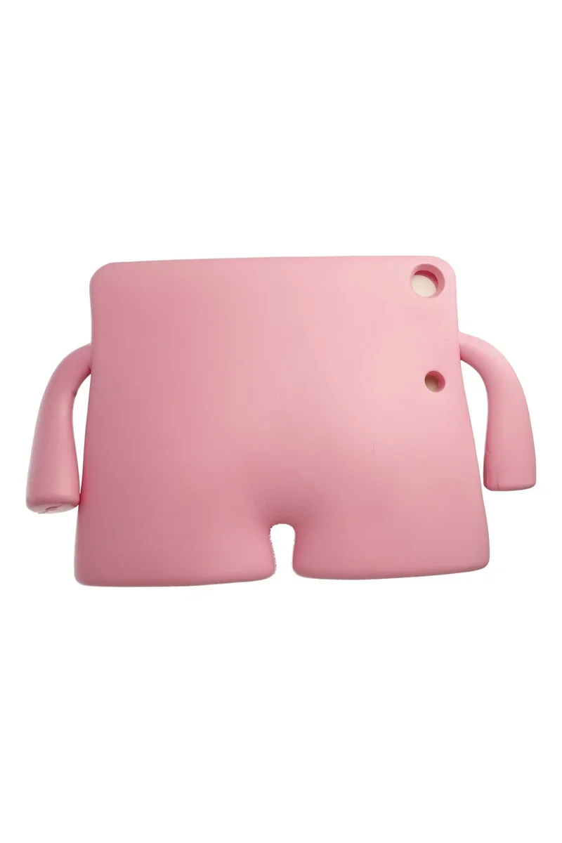 Newface iPad 5 Air 9.7 Kılıf Karakter Tablet Silikon - Açık Pembe