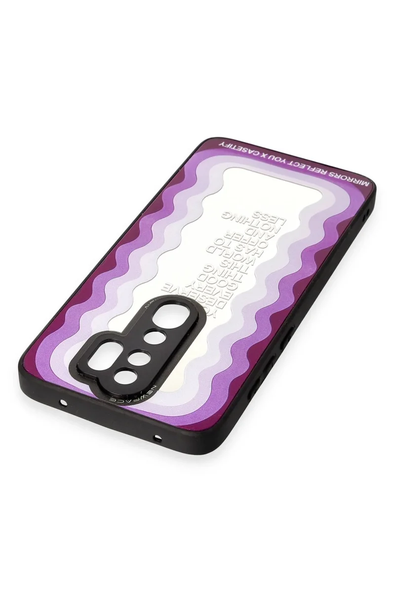 Newface Xiaomi Redmi Note 8 Pro Kılıf Mirror Desenli Kapak - Mirror - 5